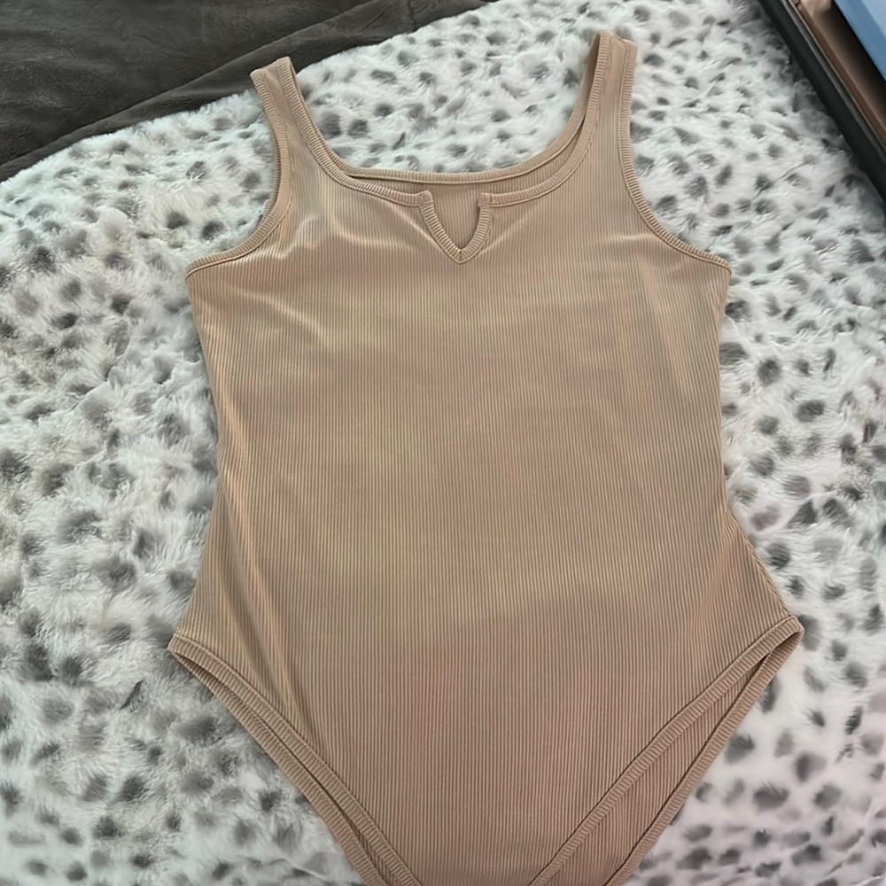cream bodysuit